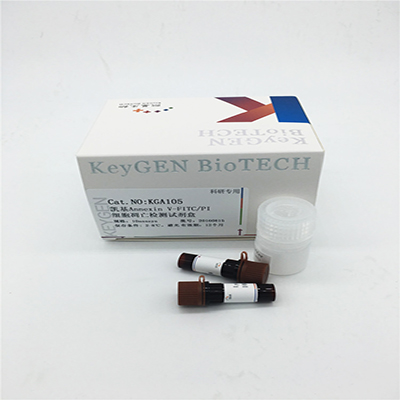 KGA108，凯基，Annexin V-FITC/PI双染细胞凋亡检测试剂盒